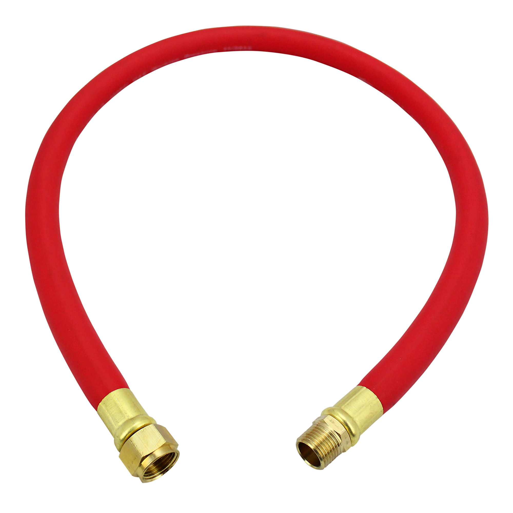 Milton, 1/2in. x 3ft. EPDM Rubber Leader Hose, Coupler Size 1/2 in, Model# 2780-3LH